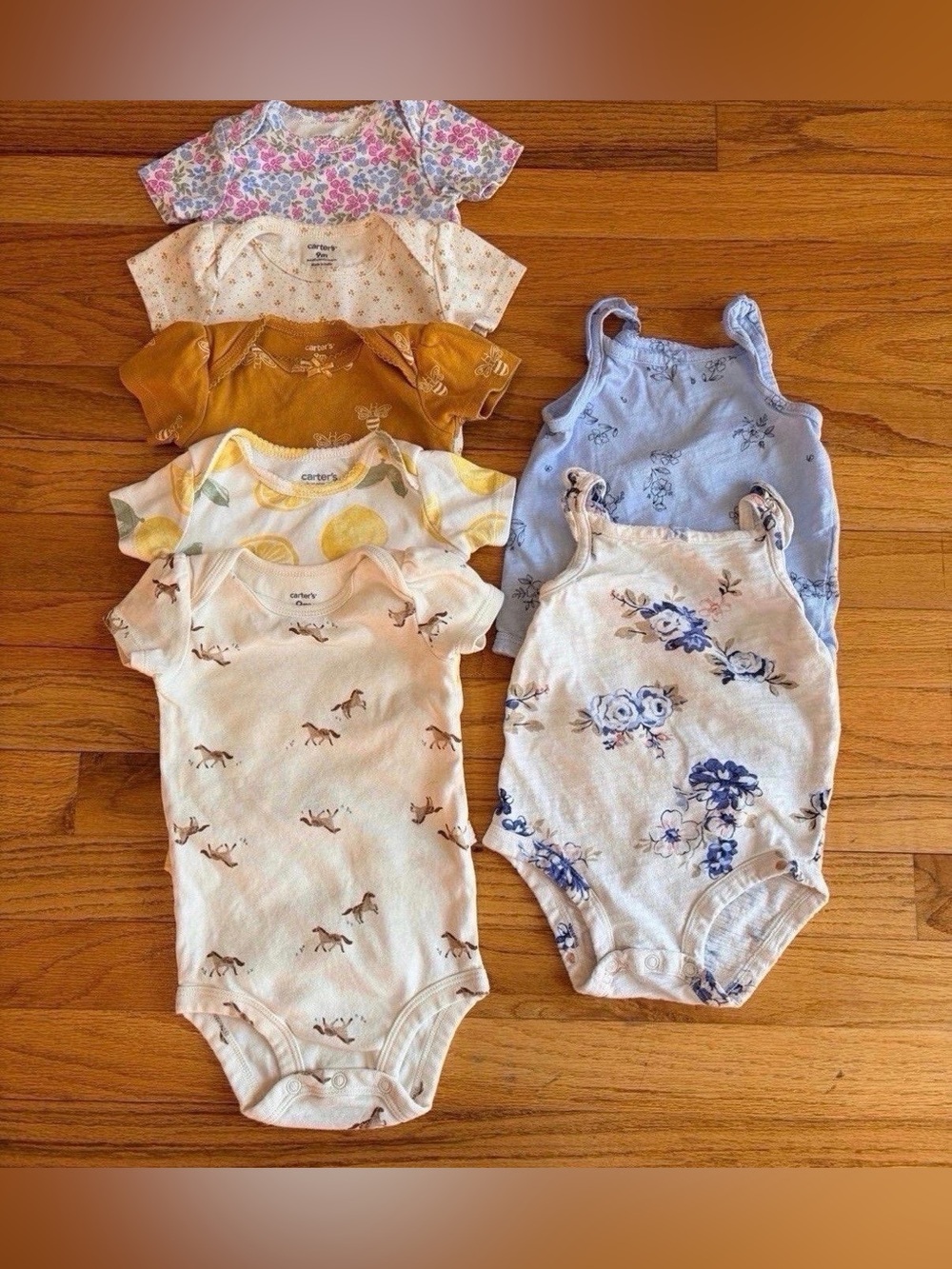 Carters baby girl onesies
